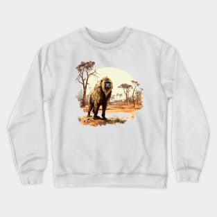Baboon Crewneck Sweatshirt